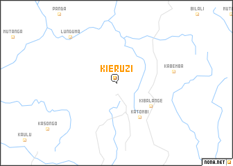 map of Kieruzi