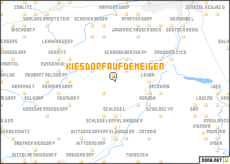 map of Kiesdorf auf dem Eigen