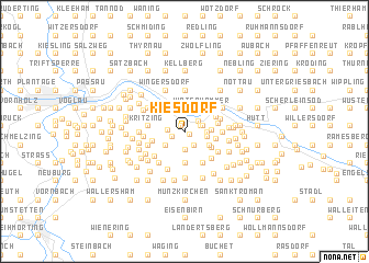 map of Kiesdorf