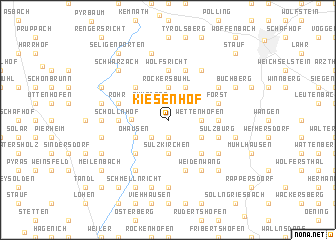 map of Kiesenhof