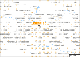 map of Kiesried