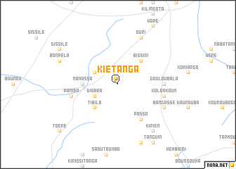 map of Kietanga