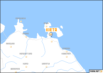 map of Kieta