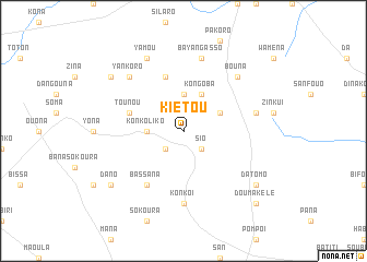 map of Kietou