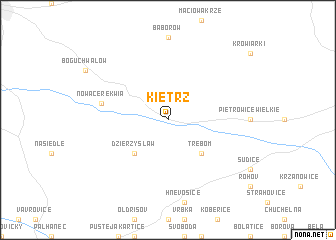 map of Kietrz