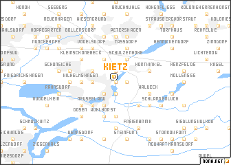 map of Kietz