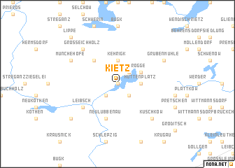 map of Kietz