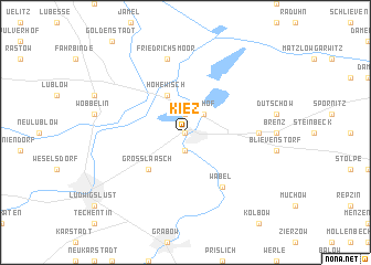 map of Kiez
