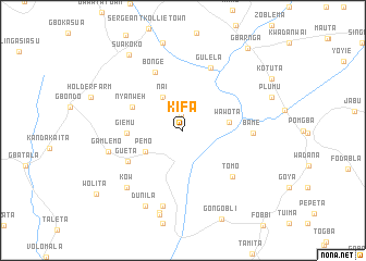 map of Kifa