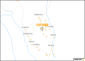 map of Kifimba