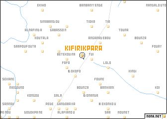 map of Kifirikpara