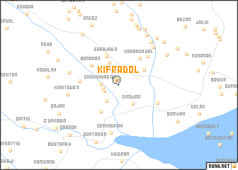 map of Kifradōl