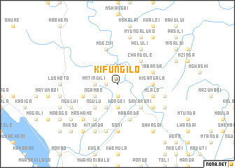 map of Kifungilo