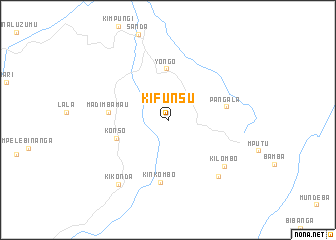 map of Kifunsu