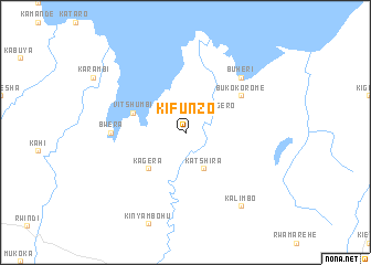 map of Kifunzo