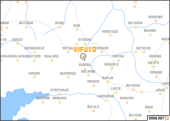 map of Kifuyo