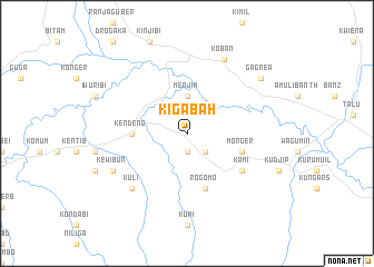 map of Kigabah