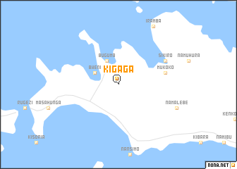 map of Kigaga