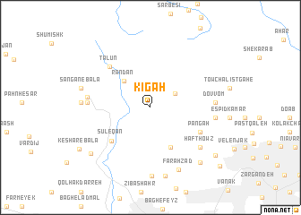 map of Kīgāh