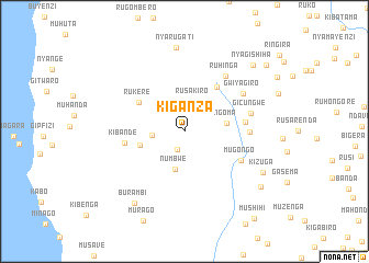 map of Kiganza
