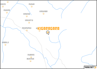 map of Kigaragara