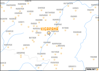 map of Kigarama