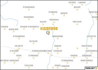 map of Kigarama