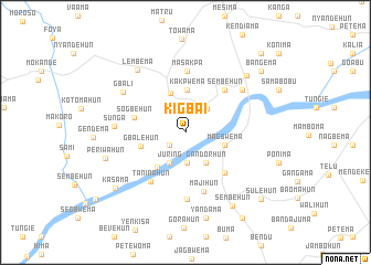 map of Kigbai