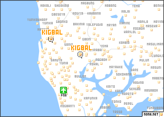 map of Kigbal