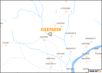 map of Kigengere