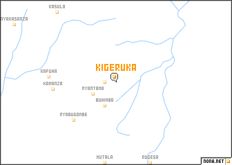 map of Kigeruka
