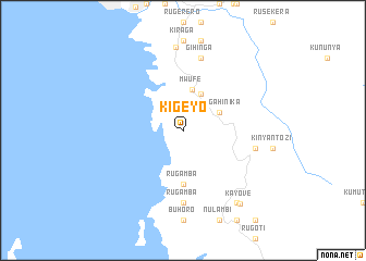 map of Kigeyo