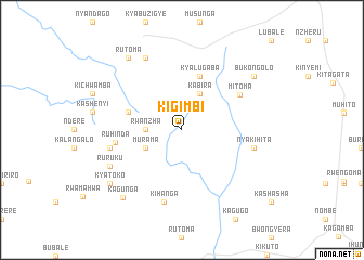 map of Kigimbi