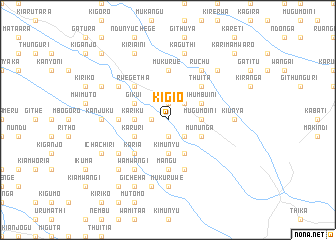map of Kigio