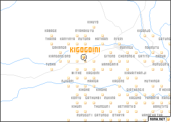 map of Kigogo-ini