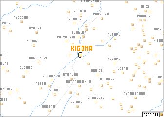 map of Kigoma