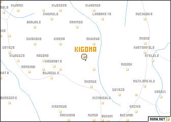 map of Kigoma