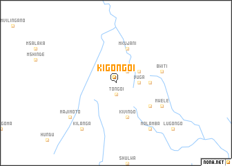 map of Kigongoi