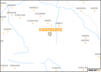 map of Kigorogoro