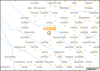 map of Kigoro