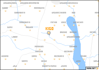 map of Kigo