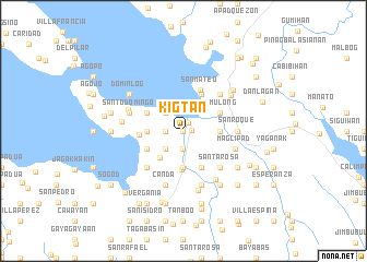 map of Kigtan