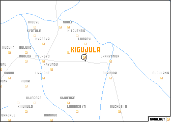 map of Kigujula