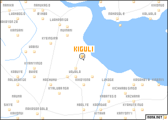 map of Kiguli