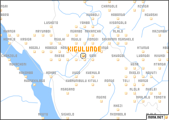 map of Kigulunde