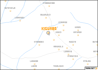 map of Kigumba