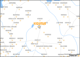 map of Kigunda