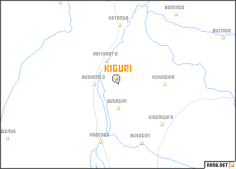 map of Kiguri