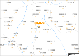 map of Kiguza