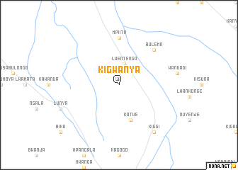 map of Kigwanya